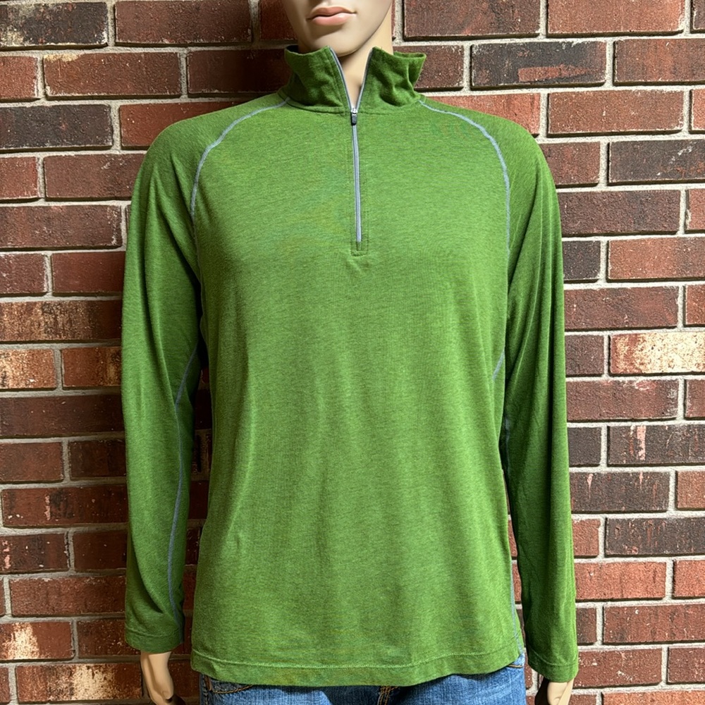 Cloudveil‎ Green Quarter Zip Pullover Size XL